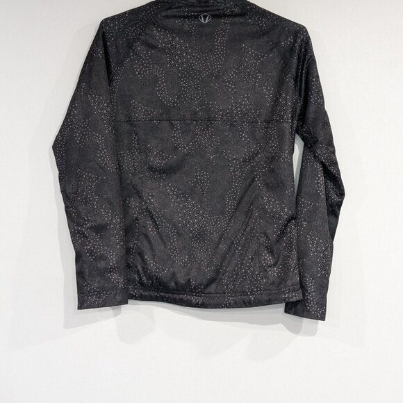 Sunice FlexVent Waterproof Patterned Golf Tornado Jacket Black Size Small - Picture 2 of 4